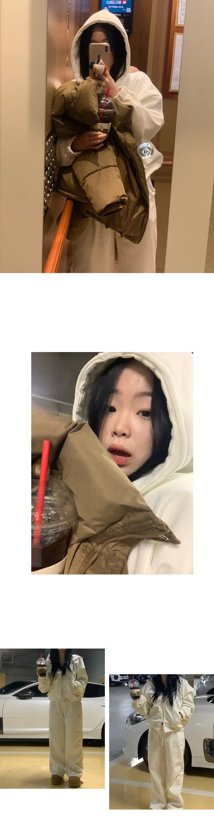 당일출고🎉 [후드단품🩵] 2way - Pound traing set 상세 이미지 6