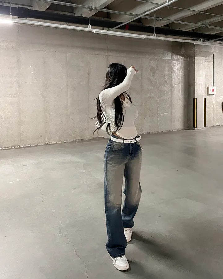 *4color*[코디필수/굿퀄리티] 심플 라운드스퀘어 레더 벨트 가죽벨트 레더벨트 무광벨트 상세 이미지 25