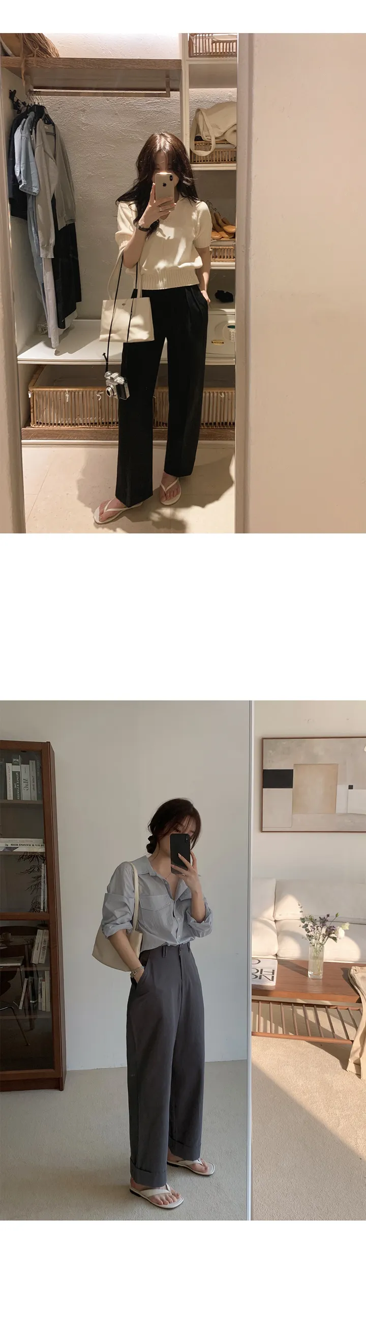 [🤎데일리/가벼움] #LENTO. Bazil Everyday bag  - 5 color (SLOWMADE/자체제작/비건레더/플레인/실버백/글로시) 상세 이미지 34