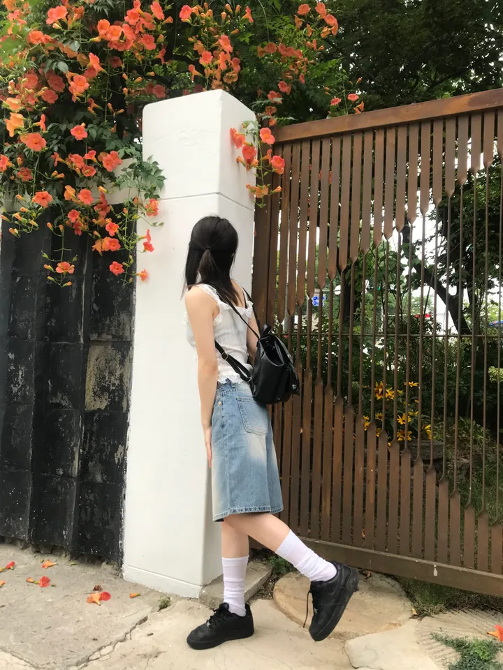 블랙 레더 미니 백팩 상세 이미지 7
