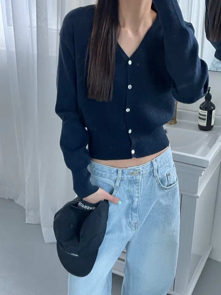 오프크롭가디건 상세 이미지 17