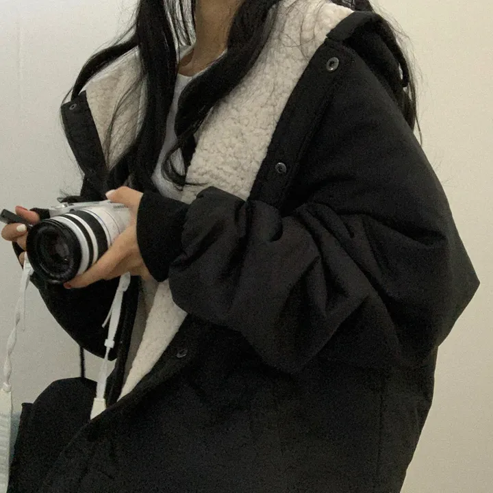 [ 겨울까지 ] 안감 양털 왕따뜻 야상 점퍼 상세 이미지 8