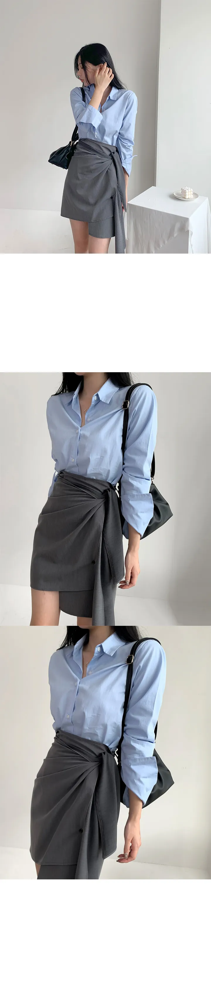 베이직무드 데일리 셔츠남방 상세 이미지 3