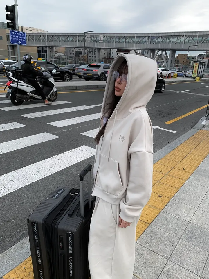 🚀부분당일발송/기모선택🚀 자체제작 UmD 후드 집업 / 투웨이 무지 기모 반크롭 오버핏 크롭 후드티 후드집업 크롭후드 크롭후드집업 기모후드집업 기모후드 y2k 유니크 빈티지 상세 이미지 34