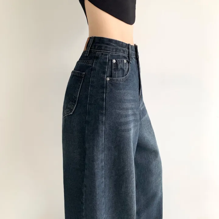 후기극찬🖤[사계절템/인생바지ᰔ] 세이브 데일리 빈티지 워싱 하이웨스트 로우 와이드 데님 팬츠 청바지 롱와이드 사계절팬츠 상세 이미지 10