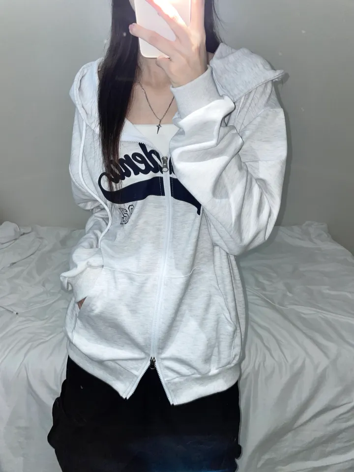 [unisex/쭈리] 디나 데일리 투웨이 오버핏 후드집업 (4color) 상세 이미지 4