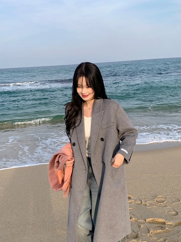 [고퀄리티🖤/핏보장] 르엘 핸드메이드 쓰리버튼 코트 (3color) 상세 이미지 18