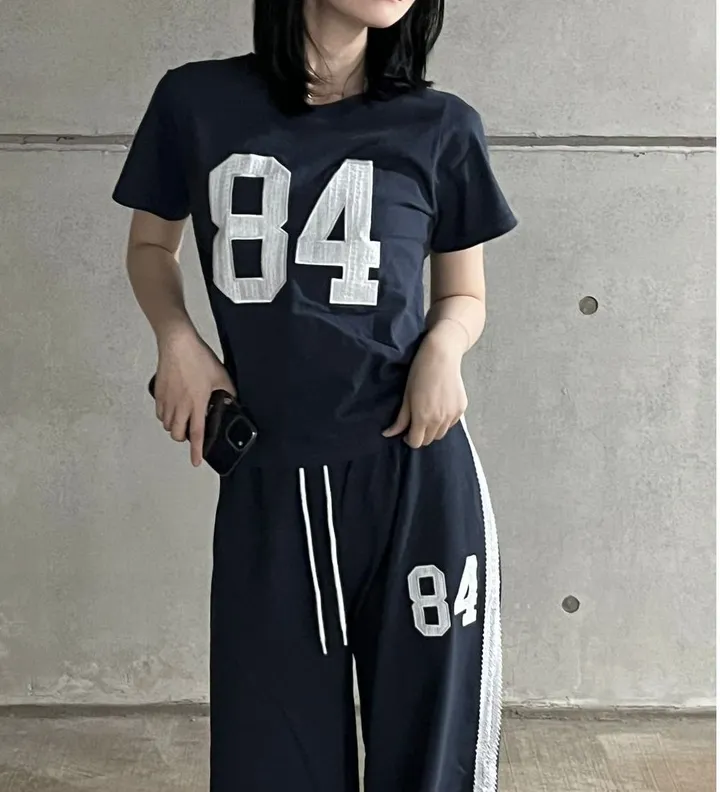 [🔥최저가!/❌비교불가고퀄❌/✨set가격!/데일리힙] 84 레이스 썸머 트레이닝 반팔 셋업 상세 이미지 8
