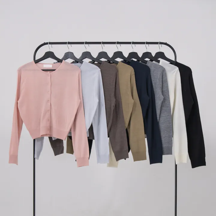 [8COLOR] 로먼 라운드 니트가디건 상세 이미지 21