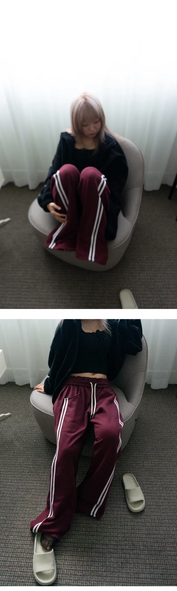 fleece blouson zip-up 상세 이미지 2