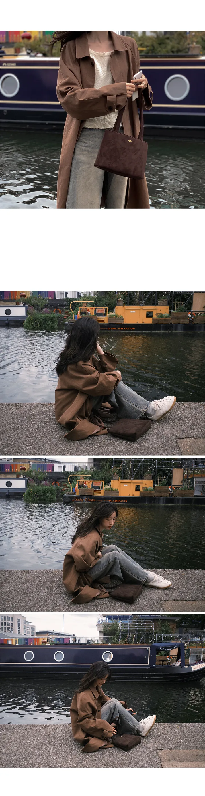 [💝데일리백/숄더백] #LENTO. Bazil suede bag  - 4 color 상세 이미지 20
