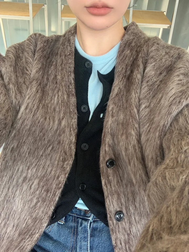 basic round cardigan (5color) 상세 이미지 36