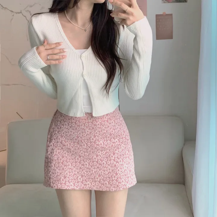 [반팔&긴팔 ver.] 💞꼬옥 소장 - 4계절 내내 활용! 데잇 투버튼 골지 가디건 상세 이미지 24