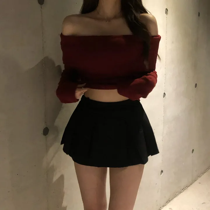 +특가할인✨ [봄신상/팔뚝살소멸핏] 기본충실! 로제 오프숄더 슬림 니트 긴팔 티셔츠 knit (*핏,컬러완벽 *흘러내림X) 상세 이미지 17