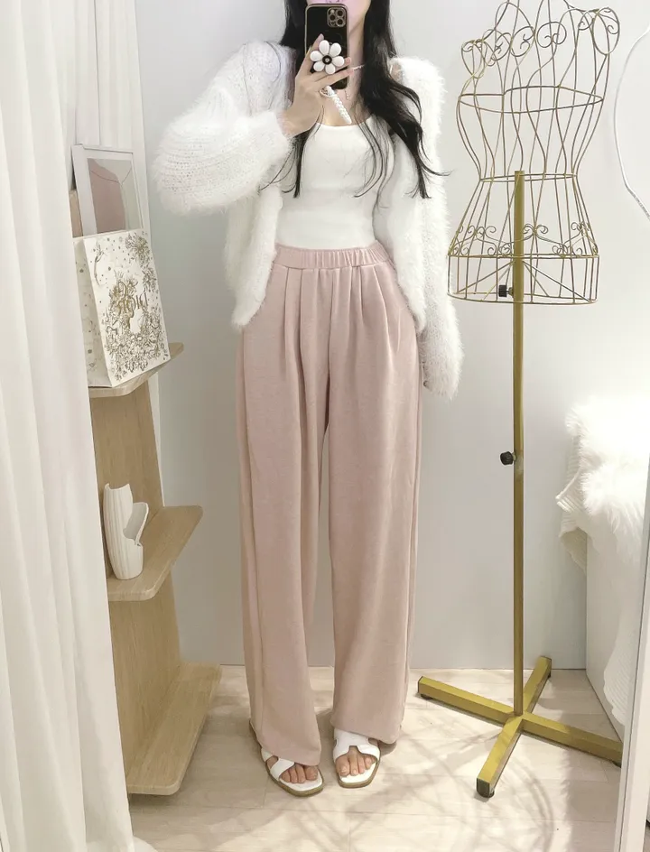 *빠른출고 *타사저퀄X* [솔잎맛집/퐁실해요] 러블리, 솔잎 앙고라 루즈핏 니트 가디건 - 7color 상세 이미지 15