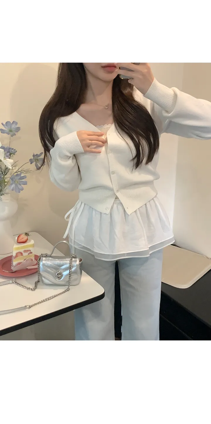 [봄신상] 소프티 브이넥 가디건 cd (울6%) 상세 이미지 21
