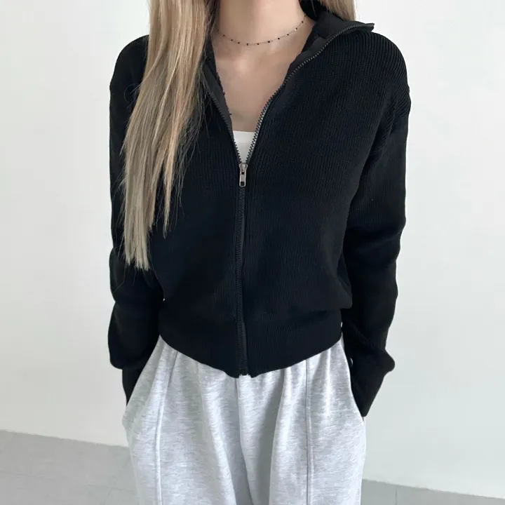 [1만장 돌파] half neck knit zip-up! (3col) 상세 이미지 10