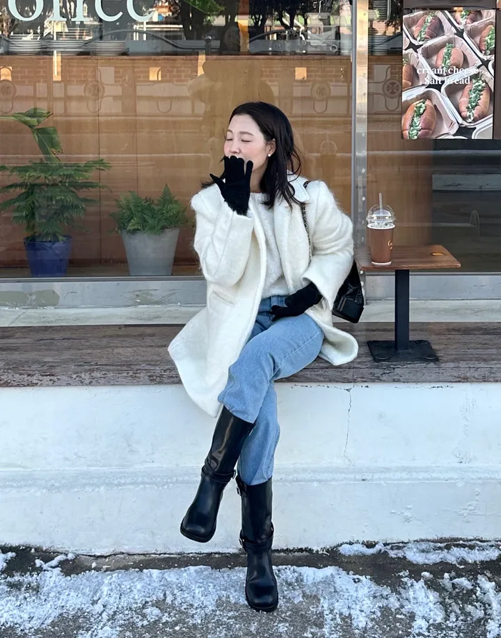 [주문폭주/핑크강추🩰] 헤어 울 하프코트-2col 상세 이미지 16