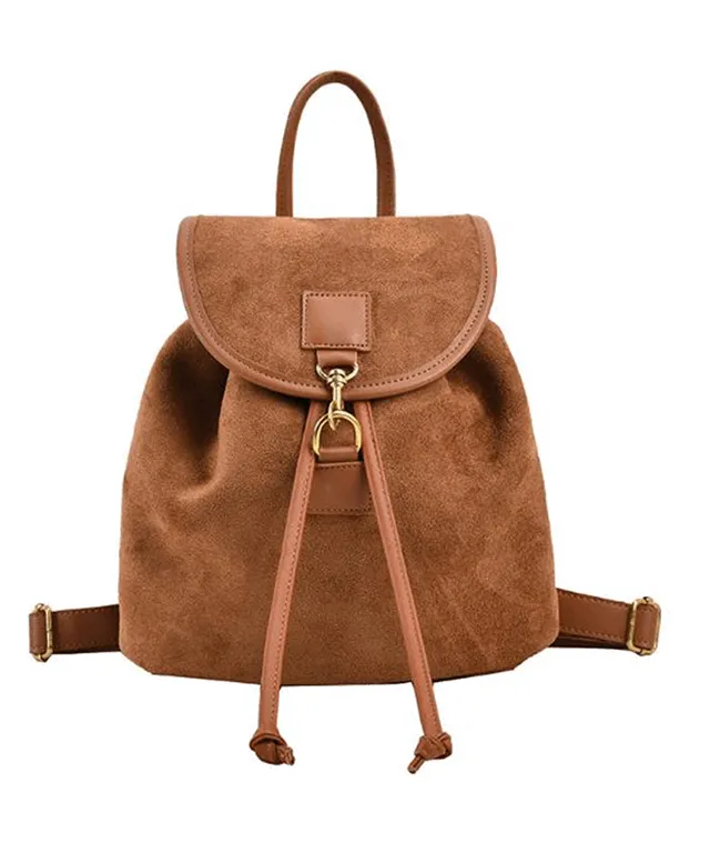 #고퀄리티 #루밍단독가격 #당일 스웨이드 골드 버클 백팩 버킷백