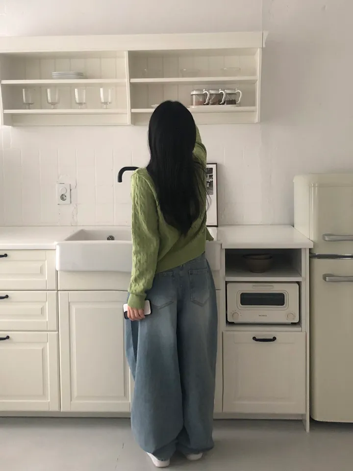 [NEW봄신상✨]데일리 라운드넥 베이직 기본 꽈배기 가디건 긴팔 9color 상세 이미지 34