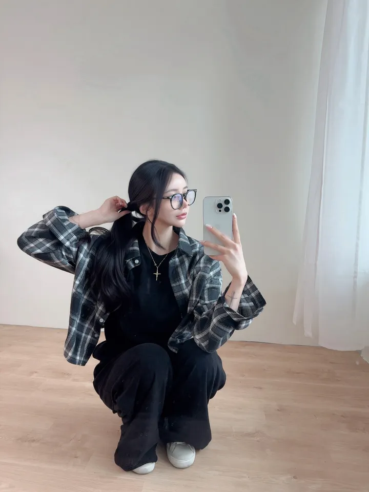 *빠른출고*[최저/set❤️/휘뚤마뚤!]벨루아 반팔 핀턱 트레이닝 세트 벨벳 세트 투피스 여름세트 여름투피스 상세 이미지 9