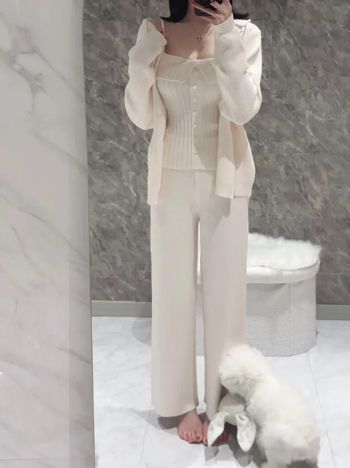 블랑 울 3ps SET (아이보리당일출고/몸매보정/추천/꾸안꾸/high quality수입의류) 상세 이미지 8