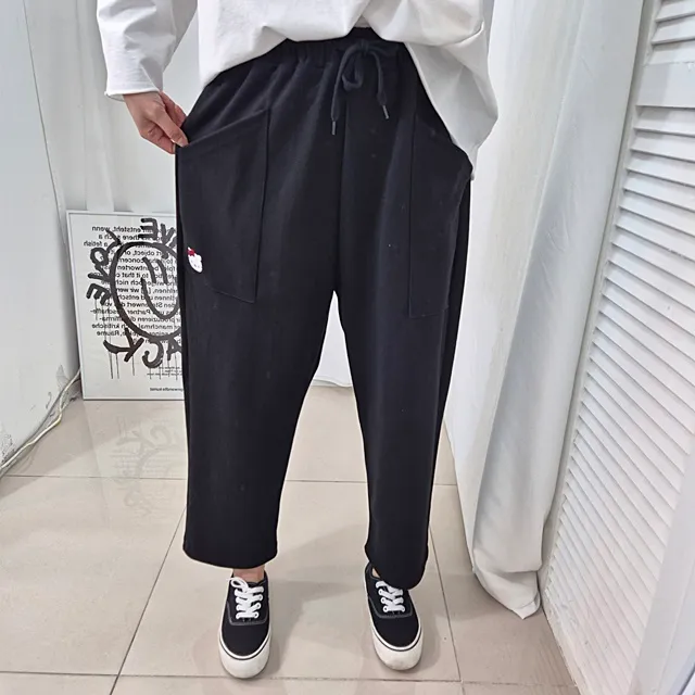 [~99SIZE]캐릭 자수 밴딩배기팬츠 상세 이미지 42