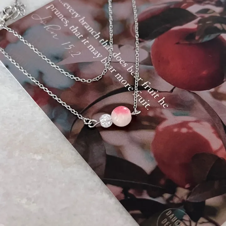 🍑 peach bite necklace 🍑 상세 이미지 4