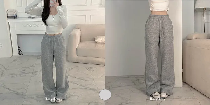 [ 탄탄 소재 / 3기장 / 3사이즈 ] 뒷포켓 슬림 부츠컷 트레이닝 롱 팬츠 3color 상세 이미지 5