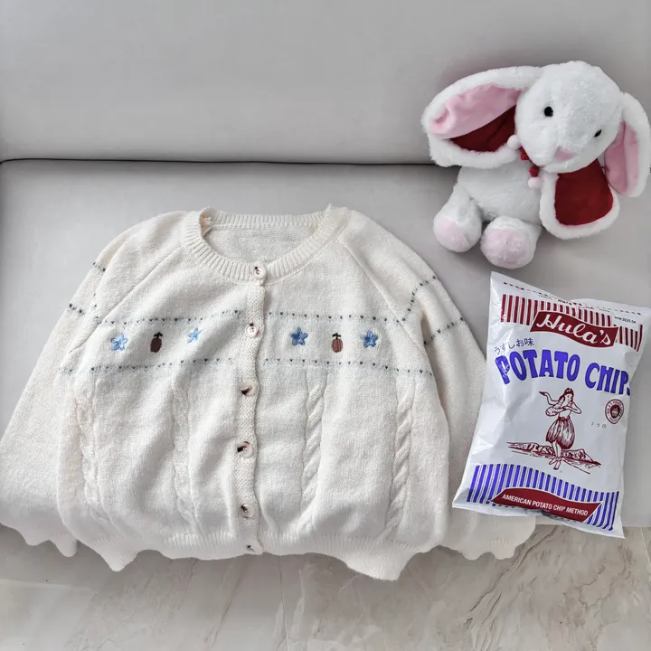 주문폭주🔥 [러블리~🧸/도토리🌰] 빈티지 자수 꽈배기 케이블 가디건 봄 가을 겨울 니트 상세 이미지 37