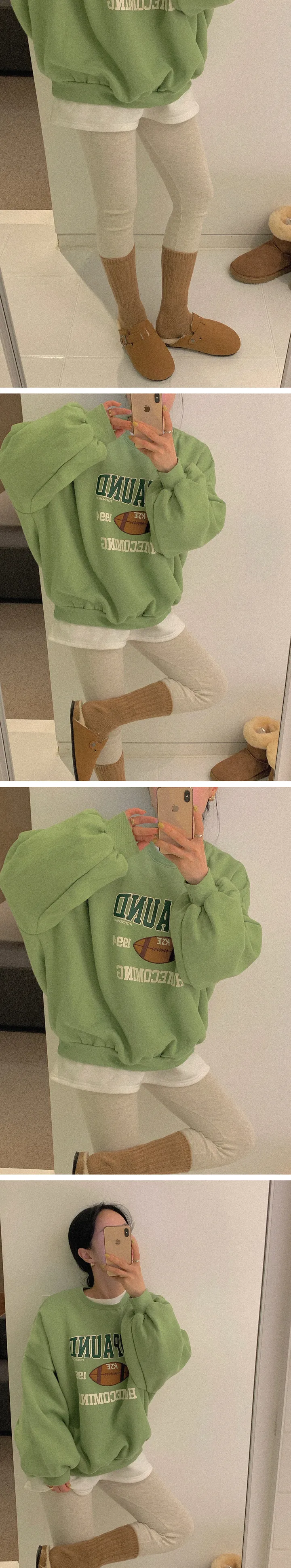 [데일리템/따뜻해요☕]스판 피치 기모 레깅스 (4color) 상세 이미지 6