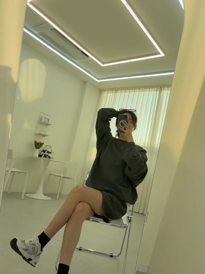 집앞마실룩 피그먼트 트레이닝set 2color 스트릿 오버핏 셋업 상세 이미지 3