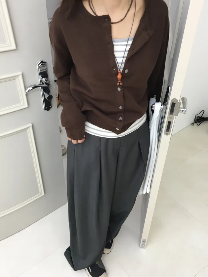 너드 소프트 가디건 (5color) 상세 이미지 42