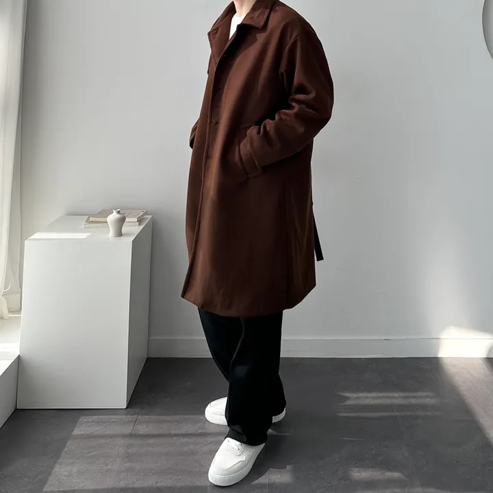 오버핏 발마칸 코트 미니멀 빅사이즈 아우터 오버핏발마칸코트 상세 이미지 9
