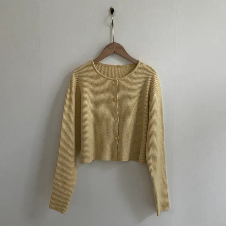 [만족도100%/캐시울🤍] 뮤어 데일리 라운드넥 니트 가디건 - 5color 상세 이미지 51