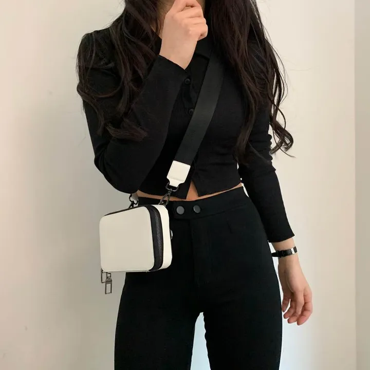 [가격실화?] 카라 크롭 단추 골지 가디건;3col 상세 이미지 28