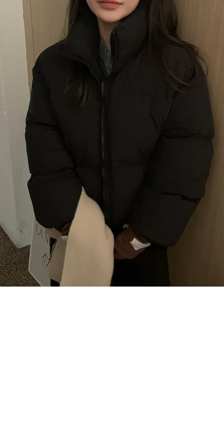 [주문폭주/당일출고🖤] 스노우 파스텔 크롭 숏 패딩 pd (웰론솜)(생활방수가능) 상세 이미지 101
