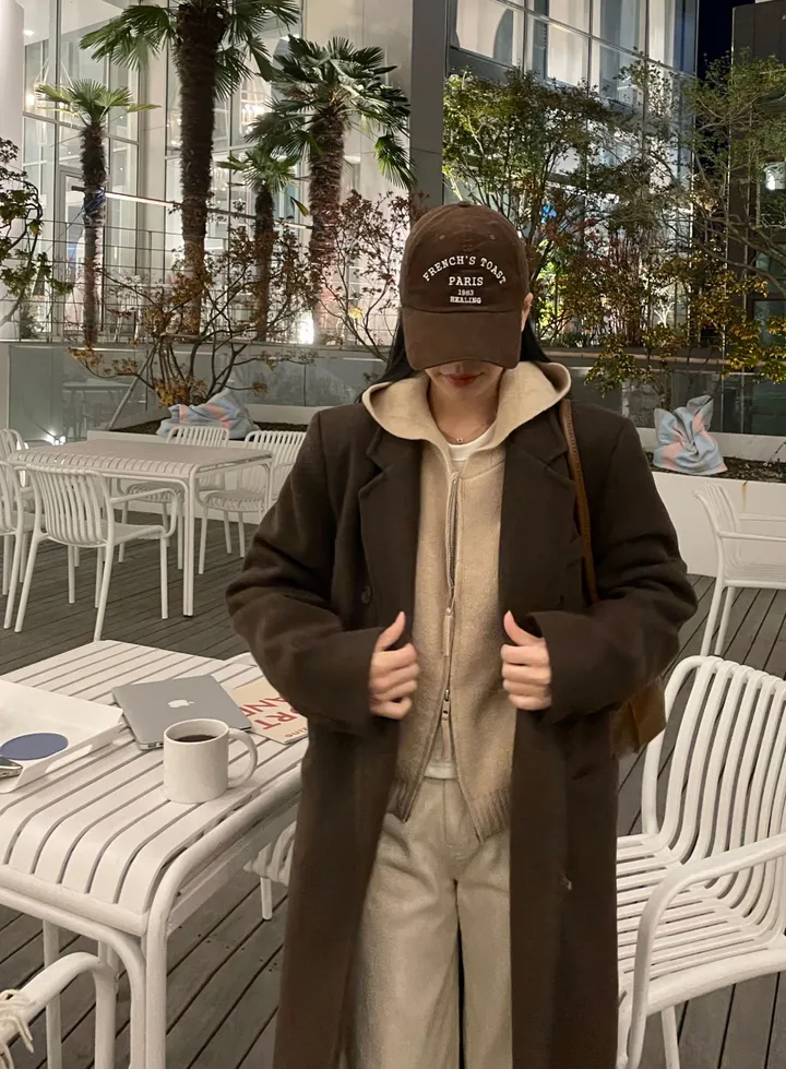 나인  프리미엄 울 맥시 코트 2color. 상세 이미지 50