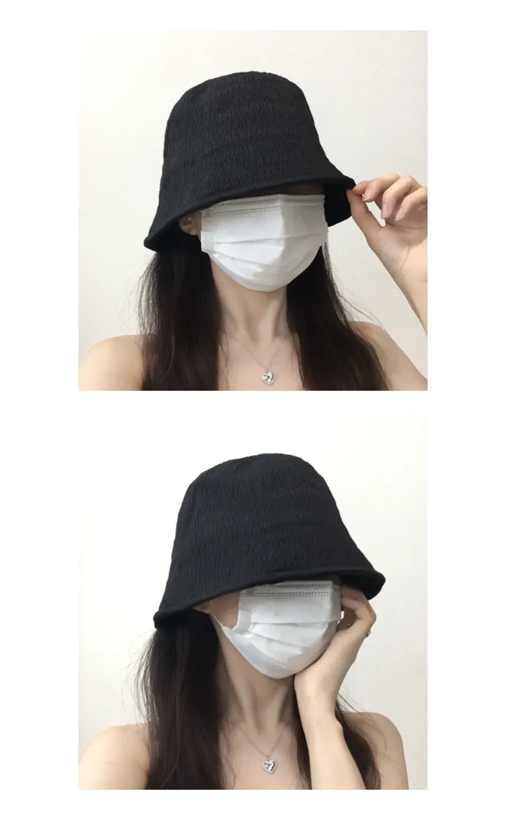 [추가할인/당일출고] 보라빛 주름 벙거지 - 고퀄리티 빅사이즈 연예인핏 데일리 봄 여름 가을 신상 버킷햇 여자 상세 이미지 31