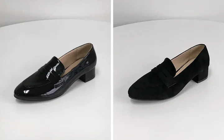 [자체제작/당일발송] 모리스 베이직 4cm 통굽 페니로퍼 CK9004 상세 이미지 53
