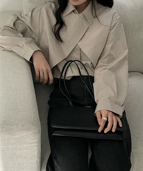 럭스 블라우스 (3color)