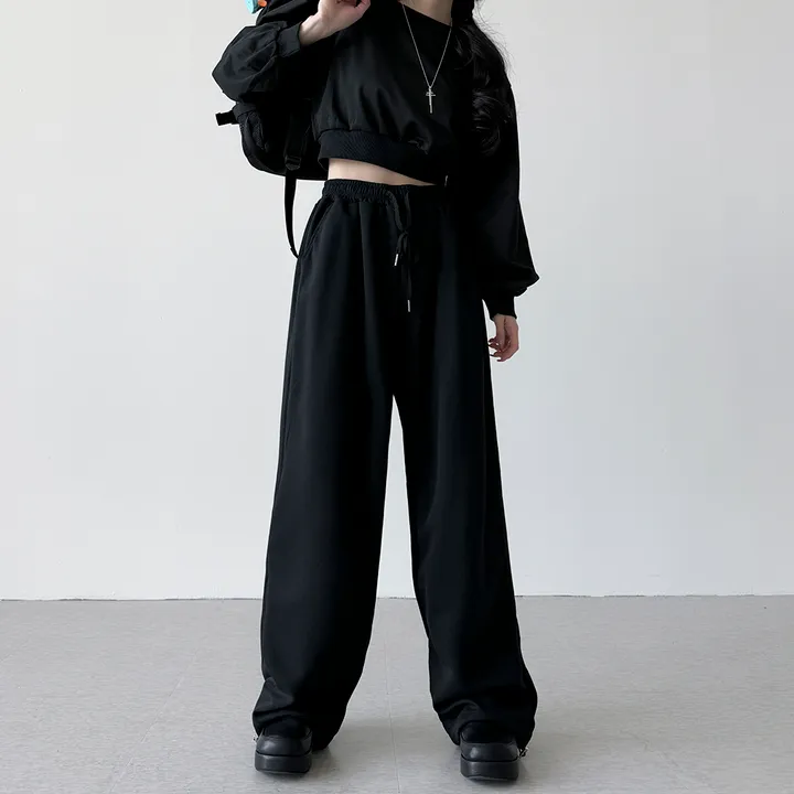 [데일리템] 요거트 컬러 벌룬핏 와이드 트레이닝 일자핏 롱팬츠 상세 이미지 33