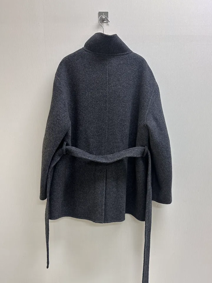 [고퀄리티/소장가치충분]하이넥하프핸드메이드코트(2color) 상세 이미지 21