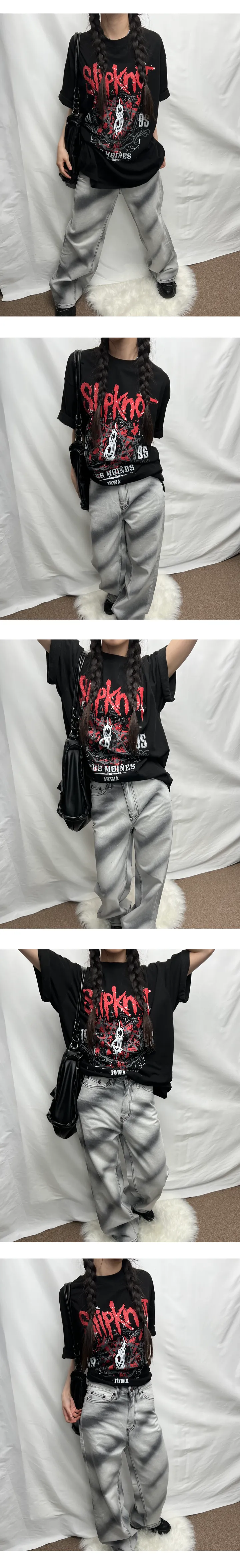 slipnot punk T 상세 이미지 4
