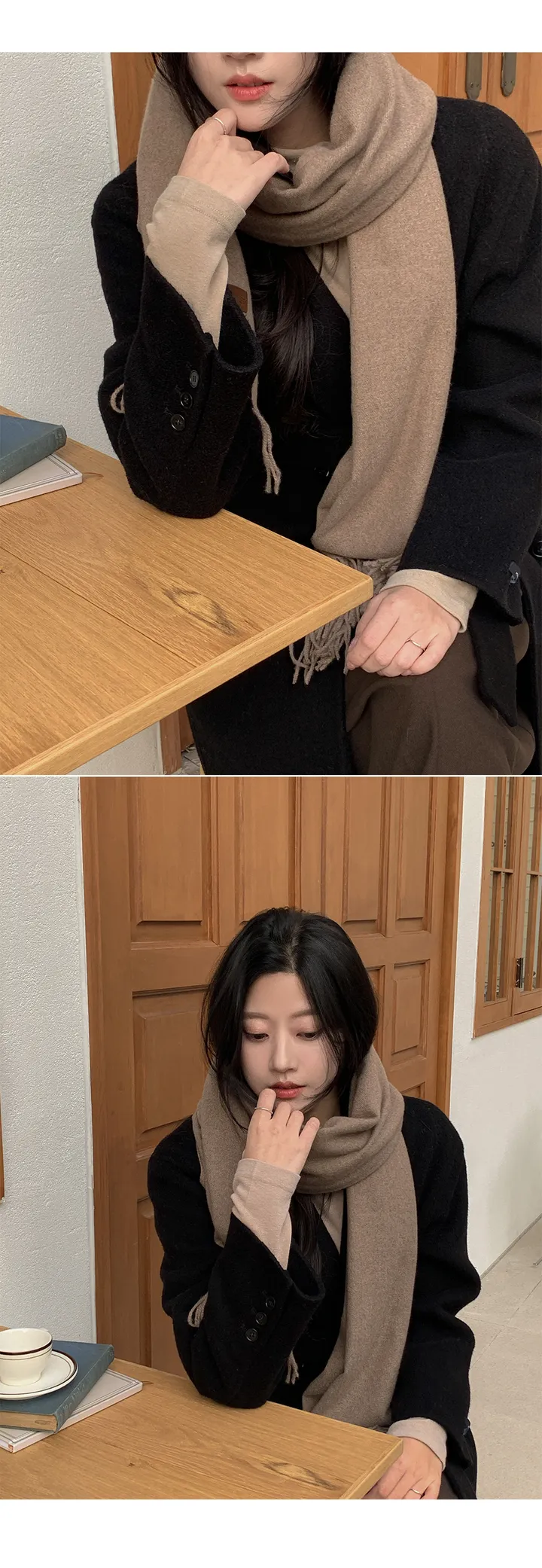 [자체제작/1만장돌파!/S-L] 브랜던 프리미엄 더블 울 핸드메이드 롱 코트 상세 이미지 166
