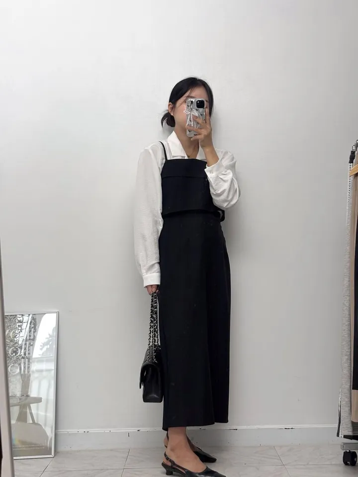 [set가격💛국내생산] 뷔스티에 + 롱 스커트 투피스 셋업 set (2color) 상세 이미지 39