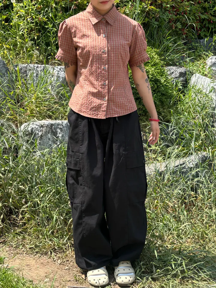 [인기] 핏보장 카고 포켓 벌룬 팬츠 / 키작녀 벌룬팬츠 / (3color) 상세 이미지 31