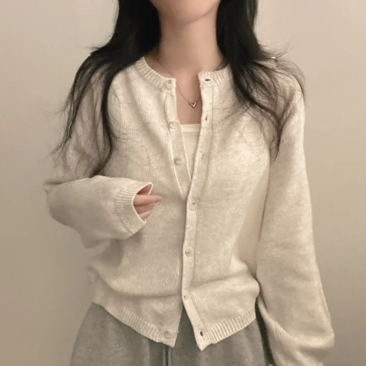 [캐시울10%/여유핏~!] 퀄리티 높은 봄 데일리 니트 가디건 6color 상세 이미지 7