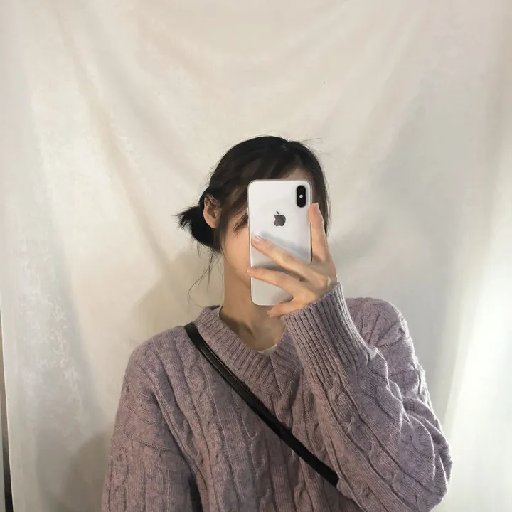 [컬러믹스,봄] 루즈핏 꽈배기 니트 / 봄가을, 매일입는 스프링 케이블 울니트 / 보카시 브이넥 오버핏 긴팔티 상세 이미지 22