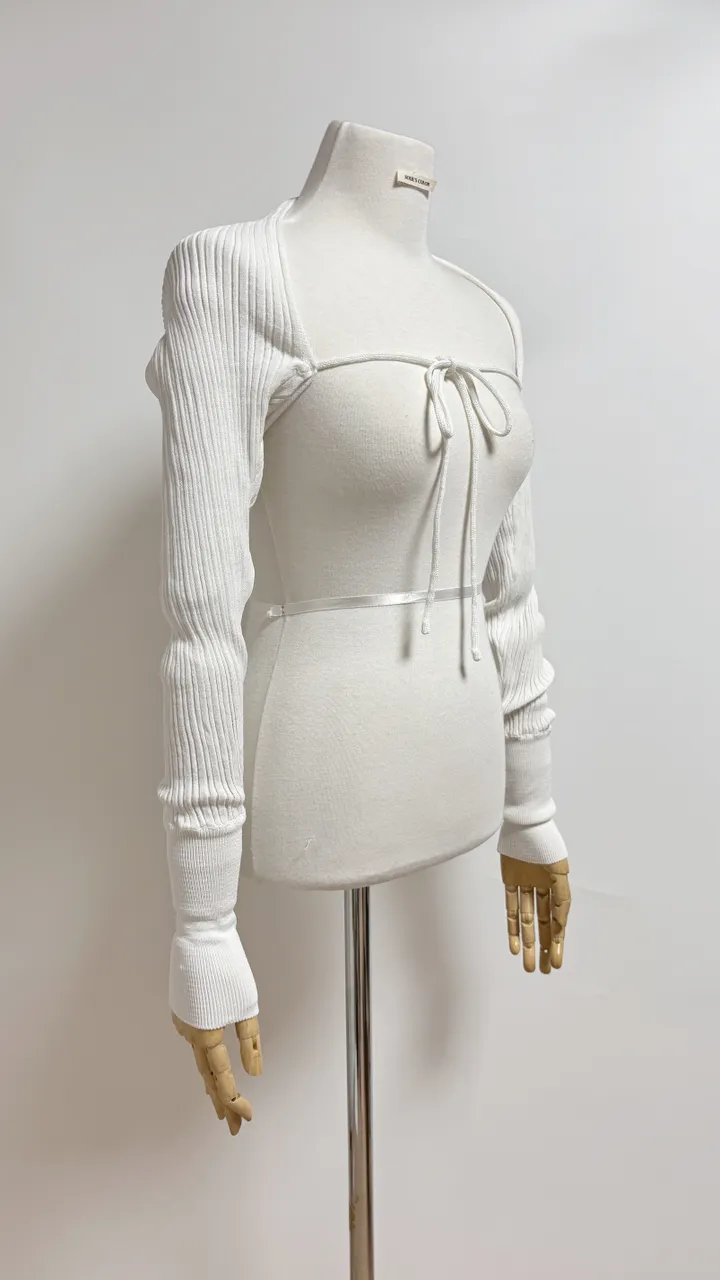 [MADE] Ribbed cool knit bolero (4color) 상세 이미지 16
